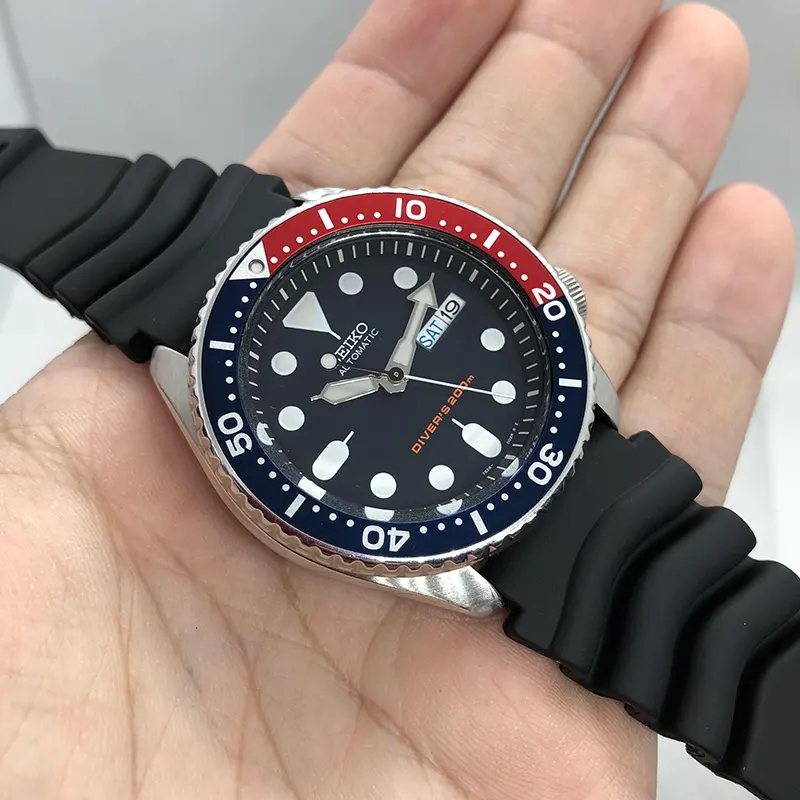 Seiko Prospex Diver's Pepsi Dark Blue Dial Men's Watch- SKX009K